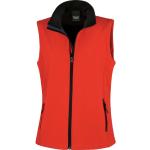 Rode Polyester RESULT Ademende Trainingsjacks voor Dames 