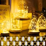 Glazen LED- kerstverlichting in de Sale 