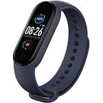 MOZUN Multifunctionele Smart Fitness Tracker, Fitness Sport Bluetooth Smart Armband met Hartslag/Bloeddrukmeter, Mannelijke en Vrouwelijke Volwassen en Kind Stappenteller Horloges