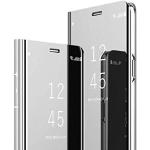 Zilveren Samsung Galaxy S9 Plus Hoesjes type: Flip Case 