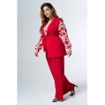 Klassieke Rode Polyester MS Mode Damesvesten  in maat 3XL 