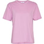 Casual Roze Moss Copenhagen T-shirts met ronde hals Ronde hals  in maat XL Sustainable voor Dames 