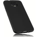 Zwarte Siliconen mumbi Motorola Moto G5S Plus hoesjes 
