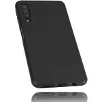 mumbi Telefoonhoesje compatibel met Samsung Galaxy A7 2018, telefoonhoes, zwart