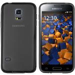 mumbi Hoes compatibel met Samsung Galaxy S5 mini telefoonhoes telefoonhoes, transparant zwart