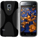 mumbi Telefoonhoes compatibel met Samsung Galaxy S5 Mini, zwart