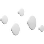 Muuto Dots Kapstokken Set van 5 Wit