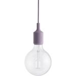Muuto E27 Hanglamp LED - Dusty Lilac