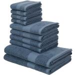 Blauwe My Home Handdoeken sets 10 stuks in de Sale 