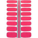 MY NAILS Nagelfolie, koraal roze, 16 ultradunne nagellakstrips, eenkleurig/roze, zelfklevende premium nail-art wraps, houdt op natuurlijke en gelakte, acryl-, gel- en shellac-nagels