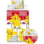 Pokemon Pikachu Kinderdekbedovertrekken  in 140x200 2 stuks Sustainable 