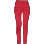 Flared Rode High waist TWIN-SET Hoge taille broeken Tapered voor Dames 