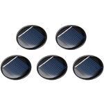 N/A 5 stuks 2 V 40 mA Poly Mini Round Solar Cell Panel DIY module voor Light Toys oplader 36 mm diameter