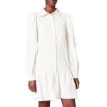 Casual Witte Corduroy Na-kd Mini jurken  in maat M met Lange mouwen Mini voor Dames 