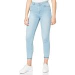 Lichtblauwe High waist Na-kd Reborn! Skinny jeans  in maat XS in de Sale voor Dames 