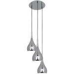 Zilveren Metalen Näve Hanglampen in de Sale 