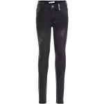 Donkergrijze Polyester Name It Used Look Kinder skinny jeans  in maat 110 in de Sale voor Jongens 