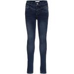 NAME IT Girl Jeans Skinny Fit, donkerblauw (dark blue denim), 122 cm