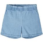 Lichtblauwe Name It Kinder jeans shorts  in maat 110 Bio voor Meisjes 