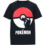 Zwarte Name It Pokemon Kinder T-shirts  in maat 146 voor Jongens 