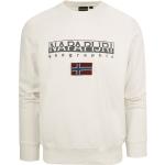 Witte Stretch NAPAPIJRI Sweaters  in maat XL voor Heren 