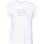 Witte Jersey NAPAPIJRI T-shirts met opdruk voor Dames 