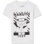 Naruto BONARUTTS026 T-shirt, wit, 06 jaar, jongens, Wit., 6 Jaren