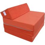 Oranje Polyester Opvouwbare Topdekmatrassen  in 70x200 