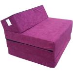 Violet Polyester Opvouwbare Topdekmatrassen  in 70x200 