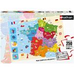 Nathan 250 stukjes Legpuzzels  in 101 - 250 st 7 - 9 jaar met motief van Frankrijk voor Meisjes 