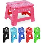 NATUMO® Premium opstapkruk, klapkruk, 150 kg, opvouwbaar, keukenkruk, vouwtrap, badkruk, inklapbaar, tuin, klapstoel, kleine kindervoetbank, kinderopstaphulp, wastafel voor kinderen en volwassenen