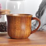 Kaki Houten Koffiekopjes & koffiemokken met motief van Koffie 