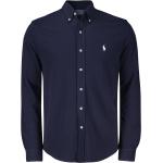 Marine-blauwe Ralph Lauren Polo Overhemden  button down  in maat XXL voor Heren 