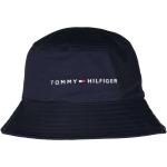 Marine-blauwe Tommy Hilfiger Bucket hats  in maat XL Bio voor Heren 