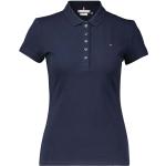 Casual Marine-blauwe Tommy Hilfiger Poloshirts  in maat XL voor Dames 