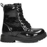 Zwarte Synthetische Gevoerde laarzen  voor een Stappen / uitgaan / feest  in maat 28 voor Meisjes 