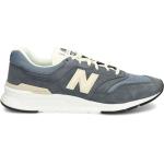 Retro Blauwe Nylon New Balance 997 Gewatteerde Lage sneakers  in maat 43 in de Sale voor Heren 