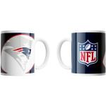 New England Patriots NFL mok mok koffiemok Shadow Logo and Shield 330 ml