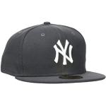 New Era MLB Basic NY Yankees 59Fifty Fitted Honkbalpet voor volwassenen - Grafiet Donkergrijs (NY Yankees - Graphit/White) - 7