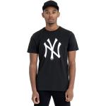 Zwarte New York Yankees Effen T-shirts Ronde hals  in maat S met motief van USA voor Heren 