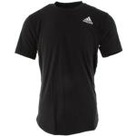 Zwarte Polyester adidas Aeroready T-shirts  in maat L voor Heren 