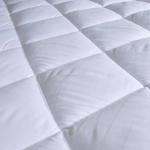 Witte Polyester Matrasbeschermers voor mensen met allergieën  in 180x200 voor 2 personen 