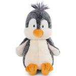Donkergrijze NICI HOME Knuffels met motief van Pinguin voor Kinderen 