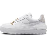 Casual Witte Nike Air Force 1 Gewatteerde Damessneakers  in 40,5 