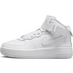 Casual Witte Synthetische Nike Air Force 1 Jongenssneakers  in 39 