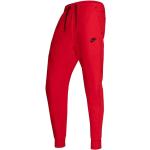 Nike Broek Tech Fleece - Rood/Zwart
