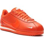 Oranje Rubberen Nike Cortez Damessneakers 
