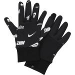 Zwarte Fleece Nike Fitness handschoenen  in maat M voor Heren 