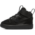 Nike Court Borough Mid 2 boots voor baby's/peuters - Zwart