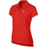 Rode Polyester Nike Poloshirts voor Dames 